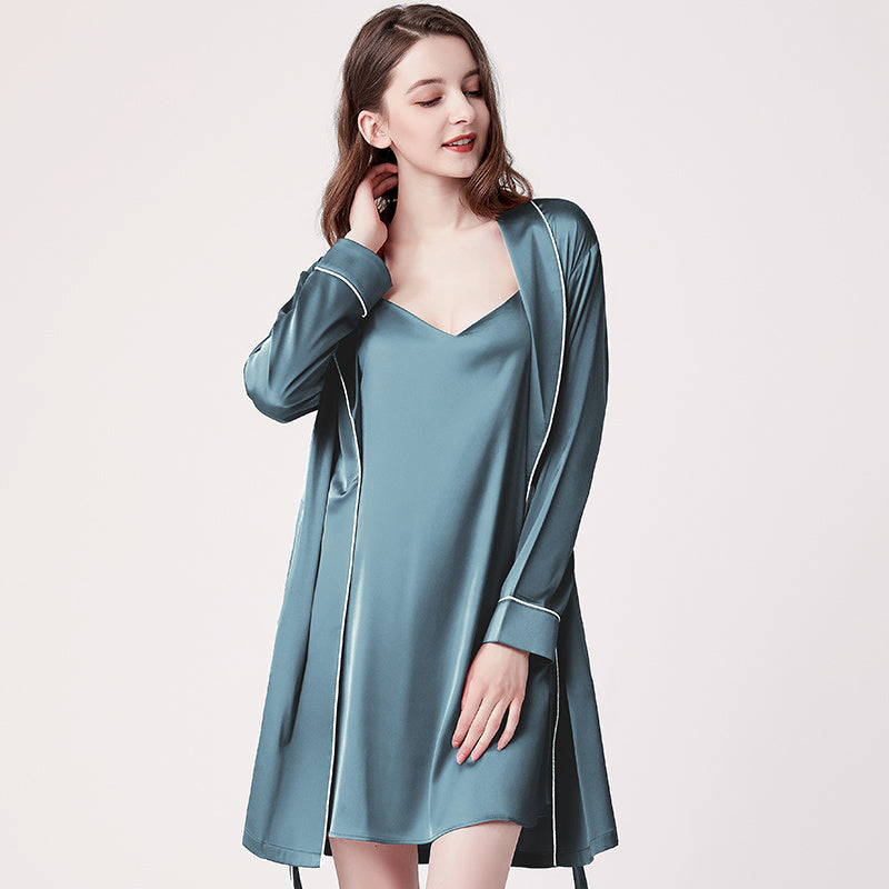 Summer ice silk nightdress