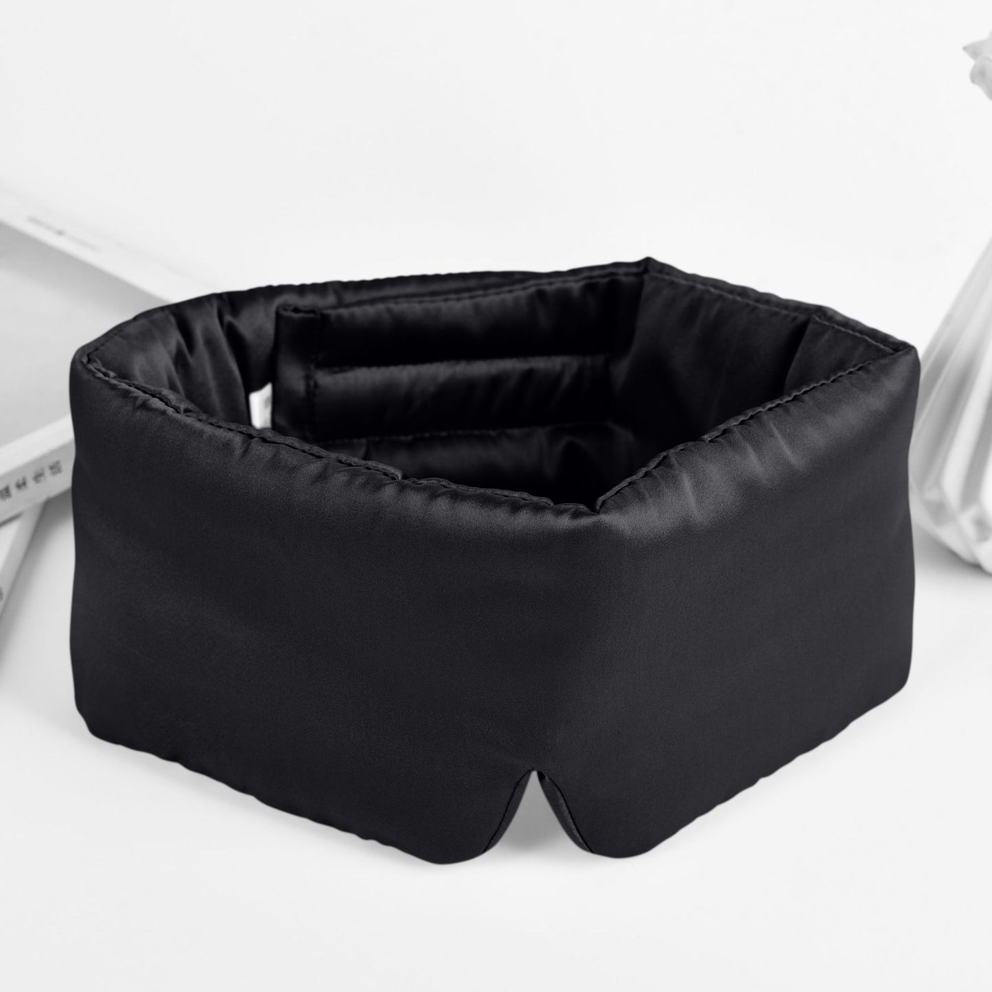 Silk Sleeping Eye Mask Velcro Double-sided Silk