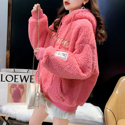 EmbroLuxe Wool Sweatshirt