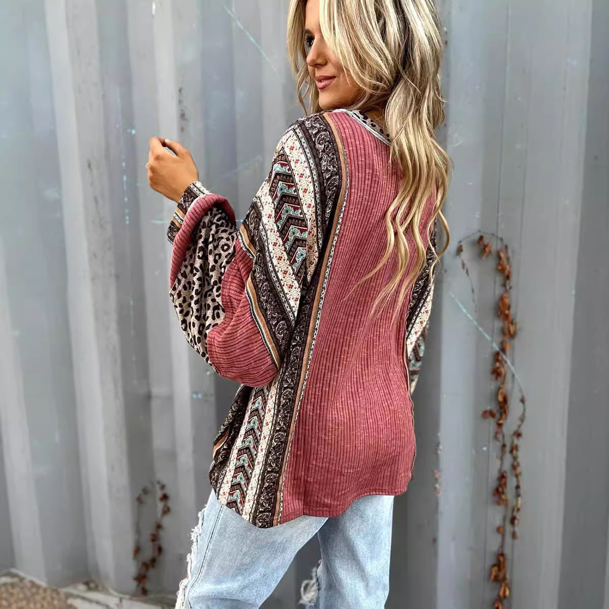 StripeEase Colorblock Sweater