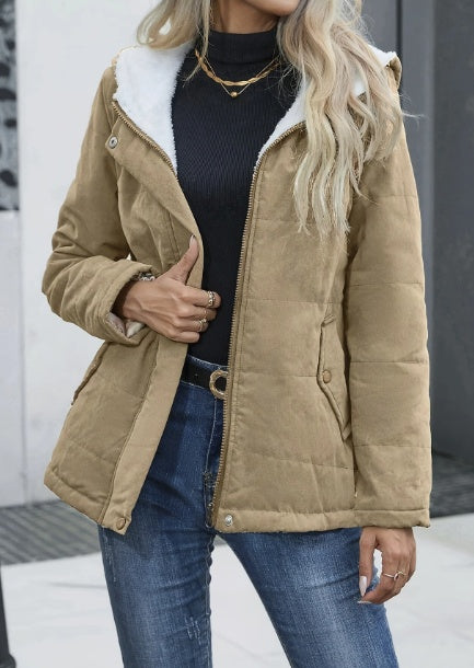 CloudShield Fleece Puffer Hoodie
