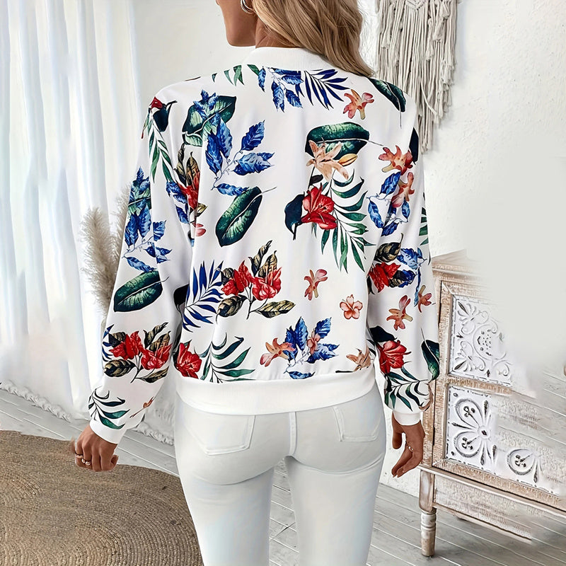 BotaniChic Zip-Up Jacket