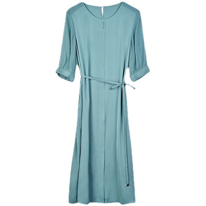 Fashionable Elegant Silky Silk Dress For Women