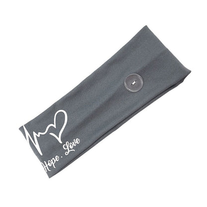 Milk Silk Mask Button Hair Band