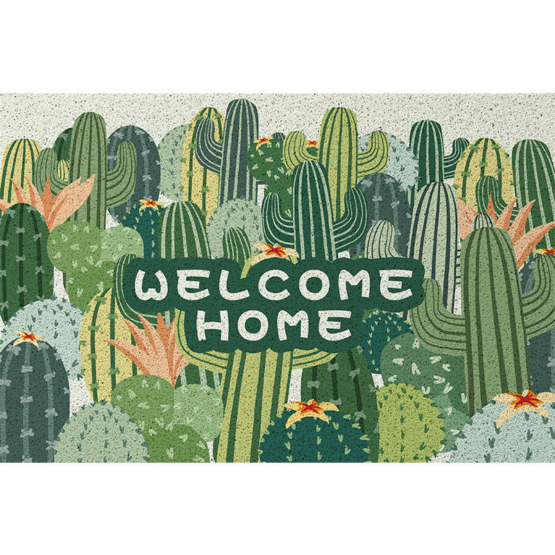 Silk Floor Household Door Mat Cutting