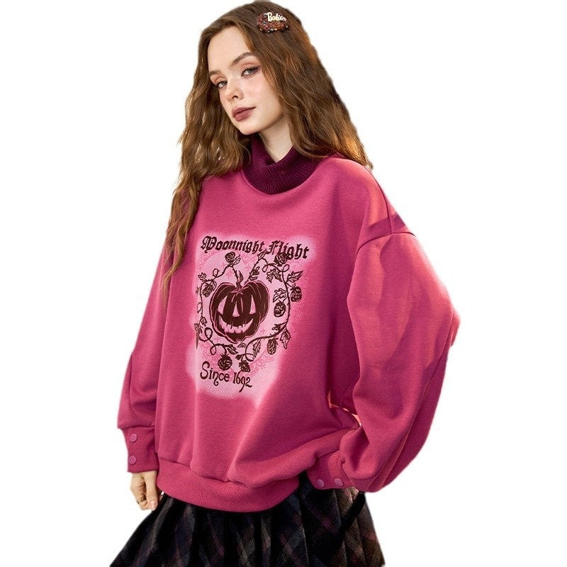 TwinLayer Retro Fleece Sweater