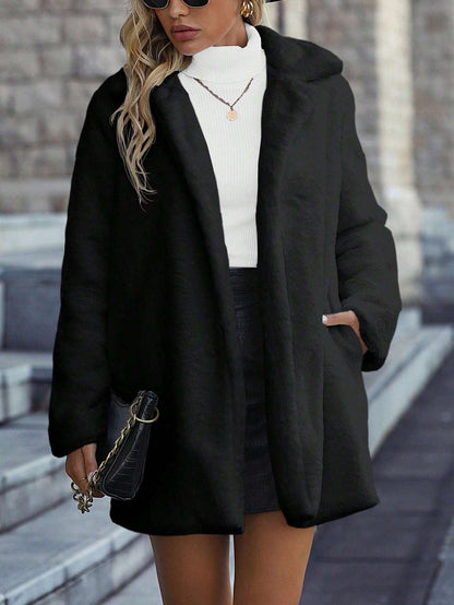 VelvaCrush Fluffy Jacket
