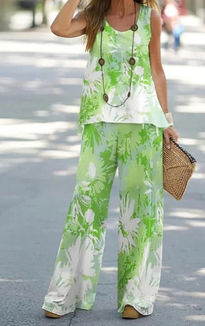 PrintPoise Two-Piece Suit