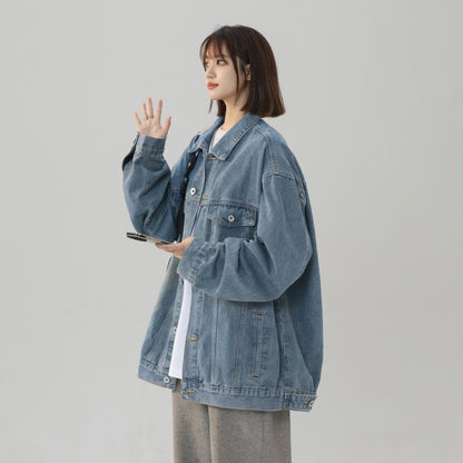 RetroEase Classic Denim Jacket