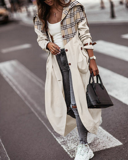 PrintAura Long Cardigan Coat