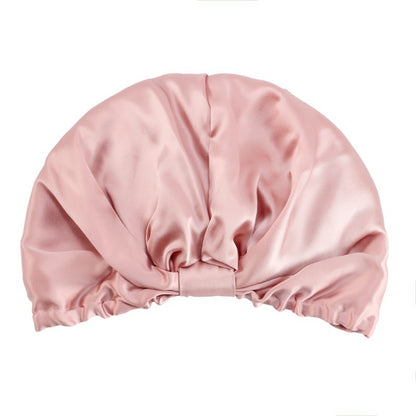 Home Silk Nightcap Women's Air-conditioned Room Mulberry Silk Sleep Anti-random Hair