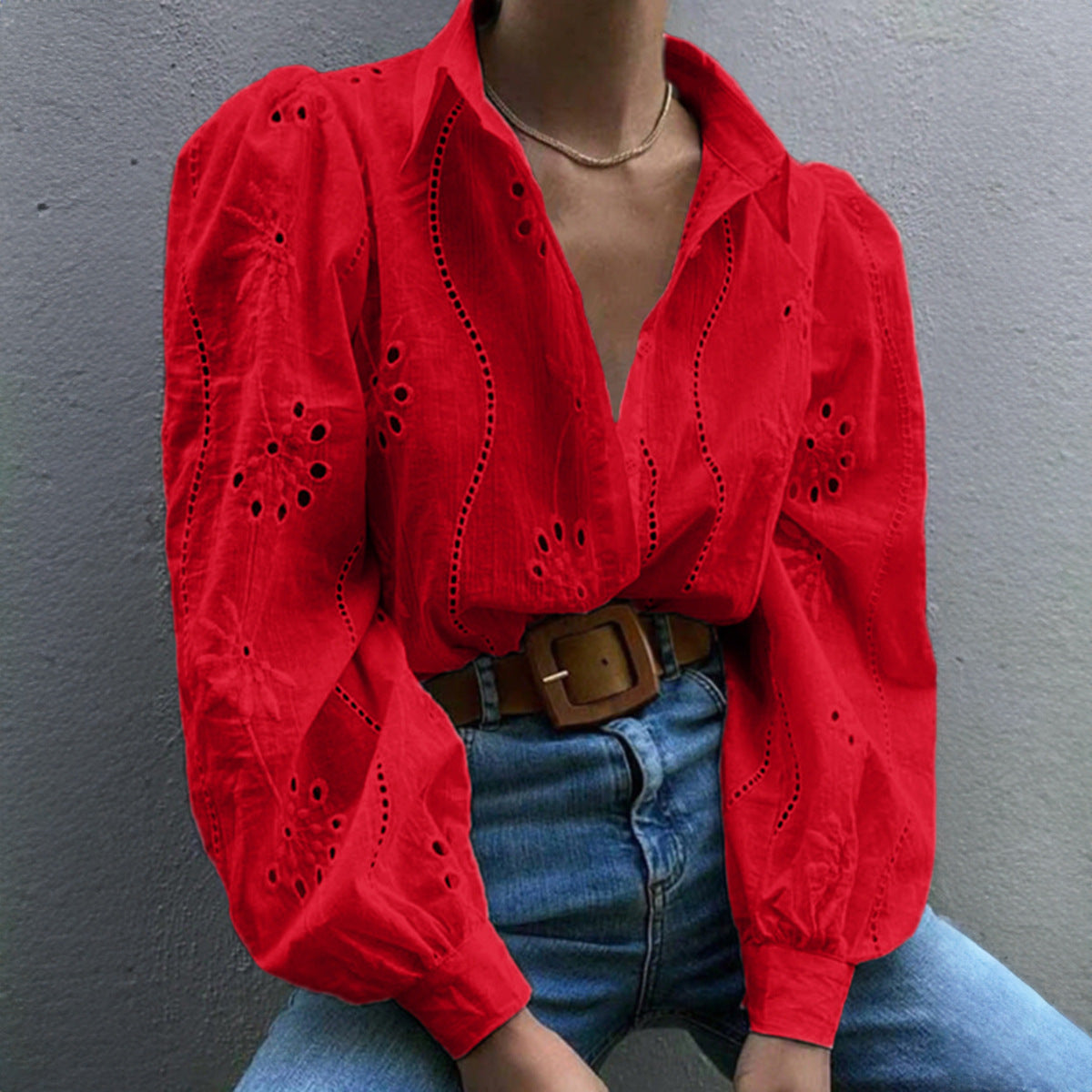 Aeris Whisper Puff Sleeve Cardigan