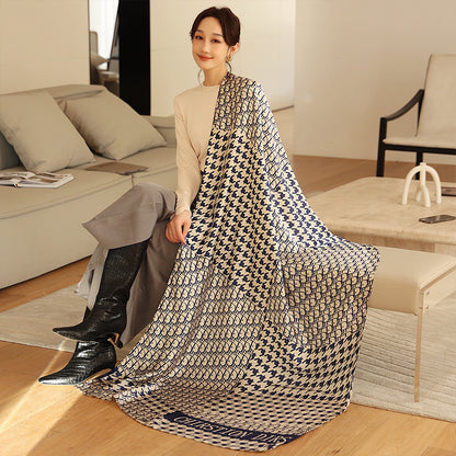 Ladies Fashion Korean Style Silk Printing