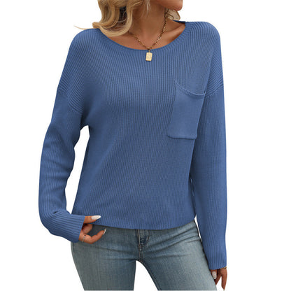 HavenStitch Pocket Sweater