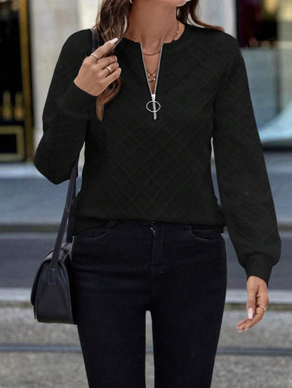 MetroDiamond Zip Sweatshirt