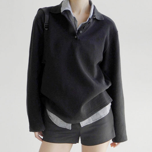LayerLuxe Faux Two-Piece Sweater