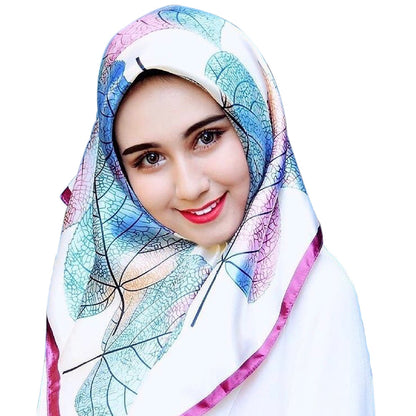 Big Square Scarf Fashion Simulation Silk Scarf