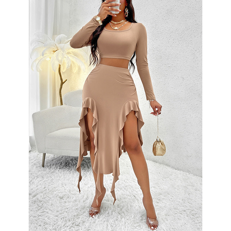 Soleira Nights Ruffle Skirt Set