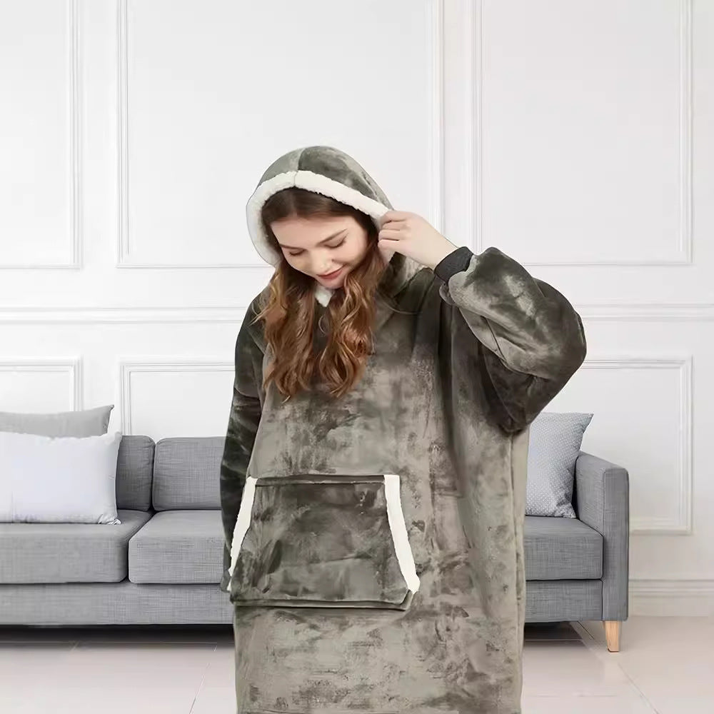CozyBlend Thermal Flannel Hoodie