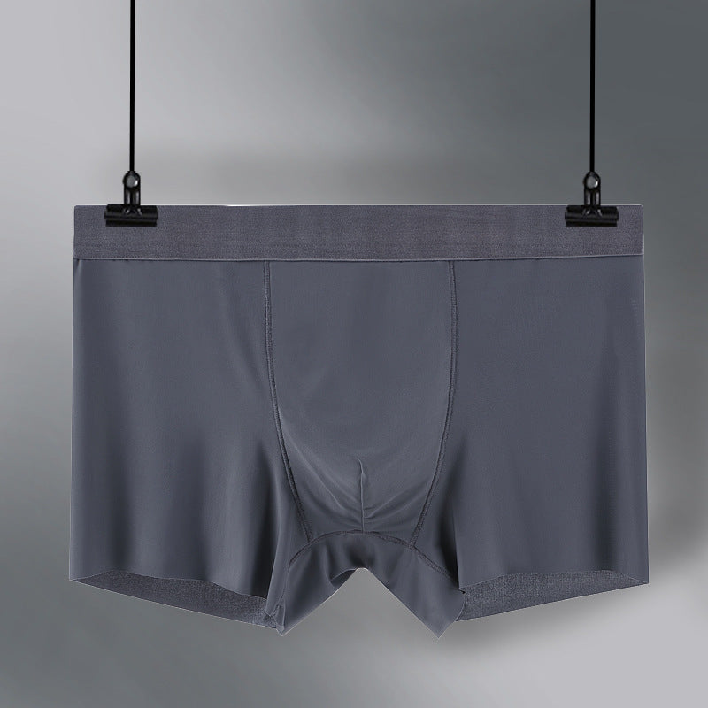 Men's Breathable Summer Seamless Ice Silk Underwear