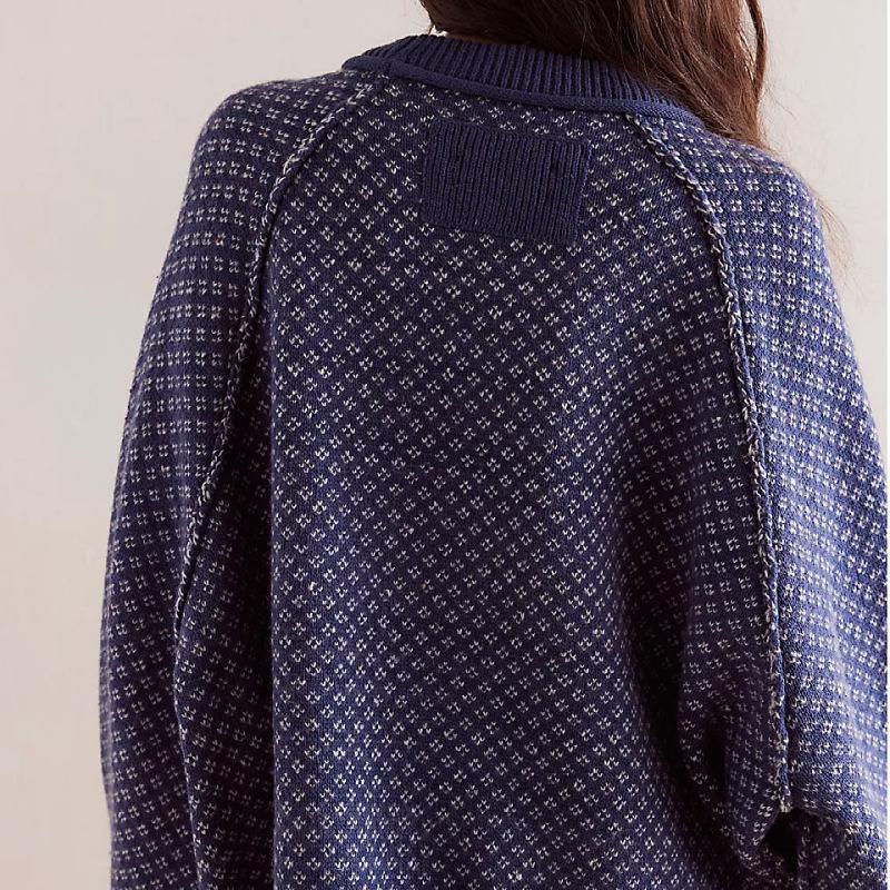 WovenWhim Jacquard Knit Sweater