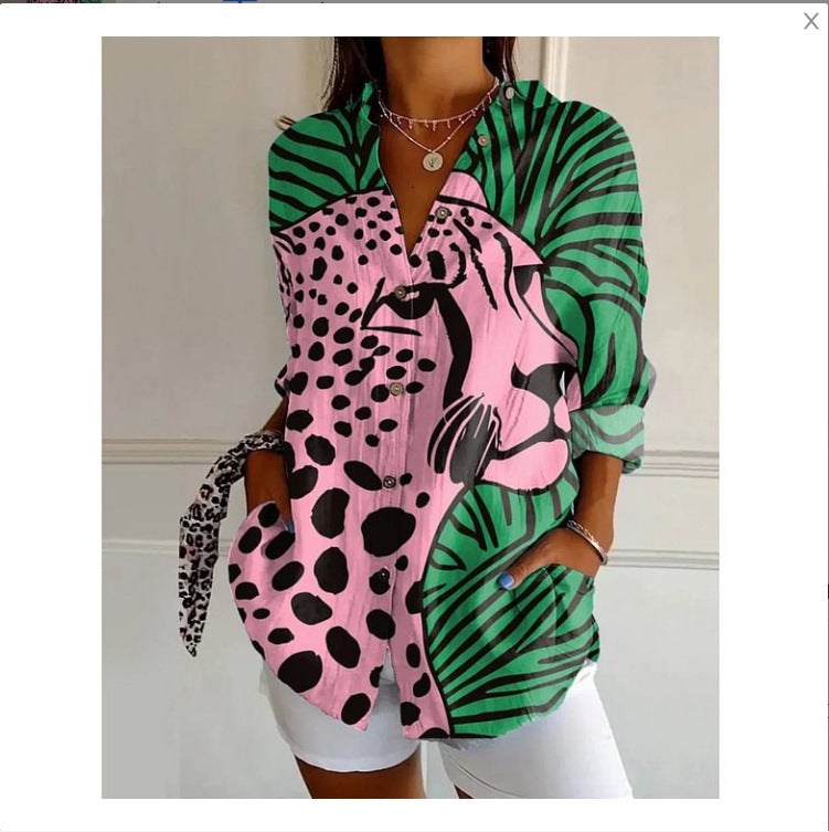 3D Floral Summer Shirt
