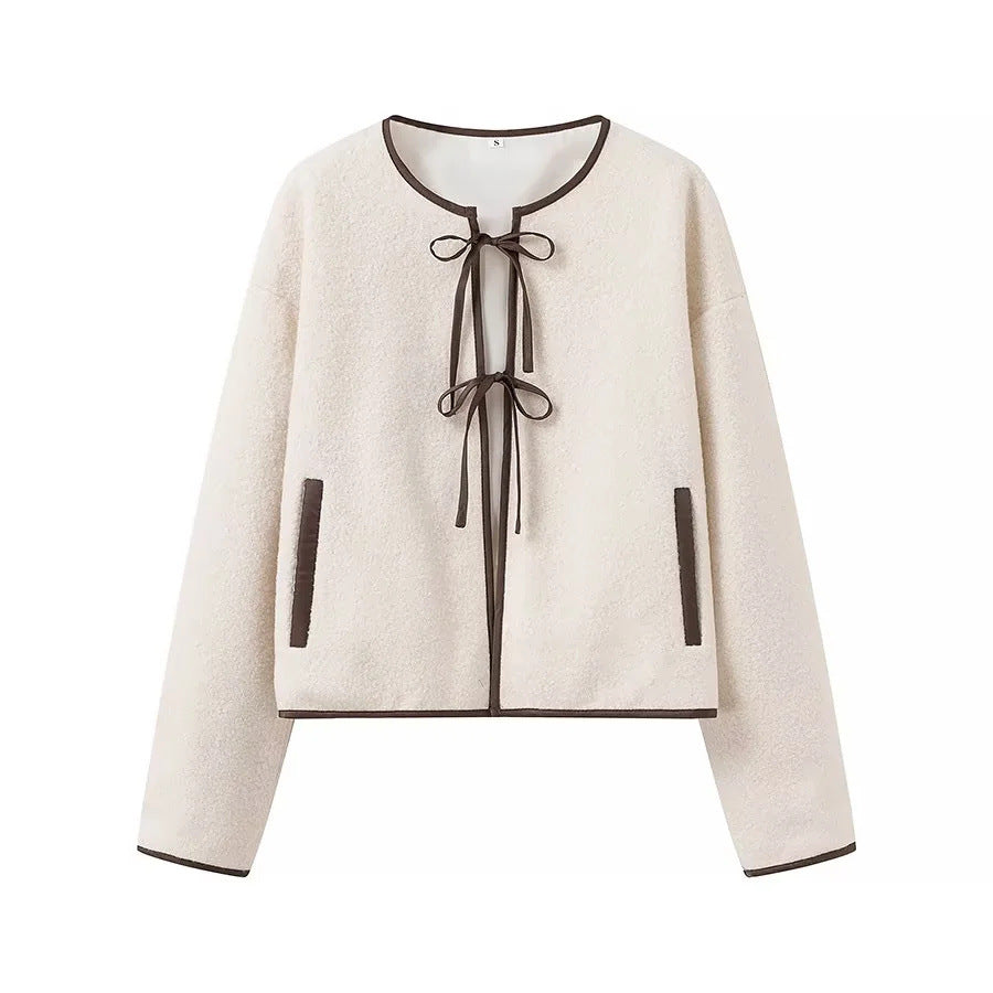 CharmKnot Tie-Front Top