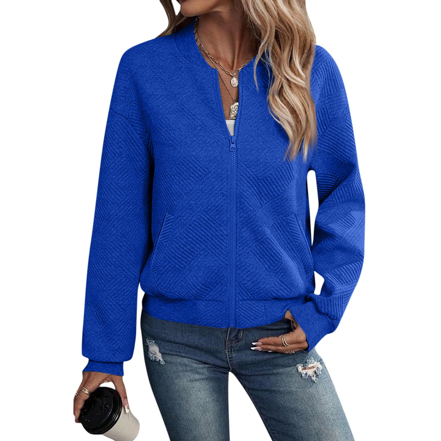 ZyraZip Cardigan Coat
