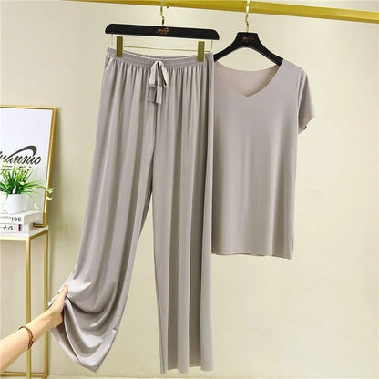 Women's Ice Silk Pajamas