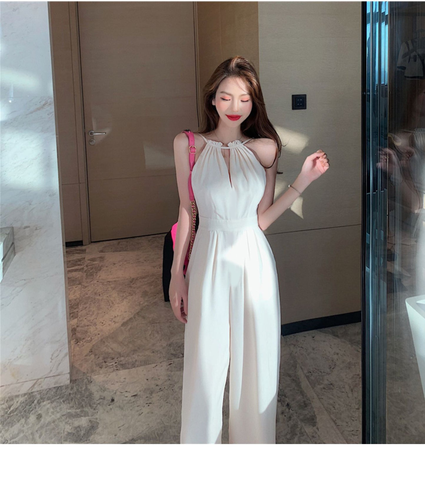 LumaÉssence™ Halter Jumpsuit