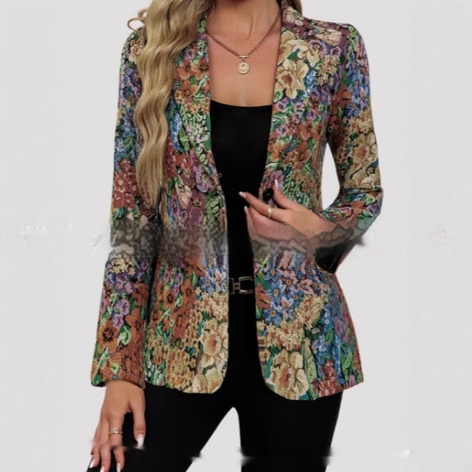 MonoGrace One-Button Coat