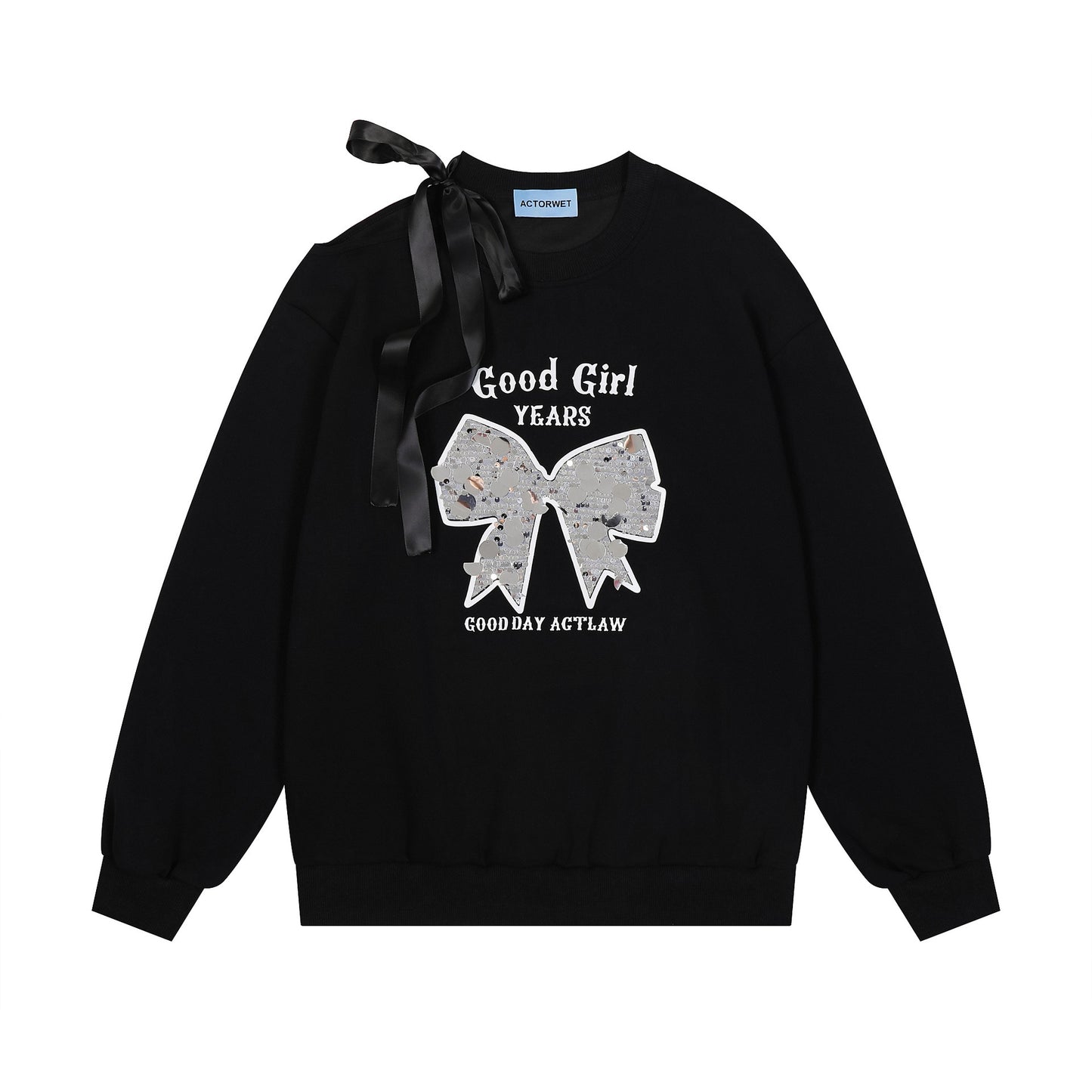 PrintEase™ Relaxed Round-Neck Sweater