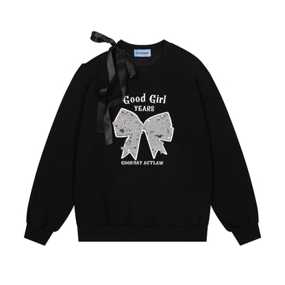 PrintEase™ Relaxed Round-Neck Sweater