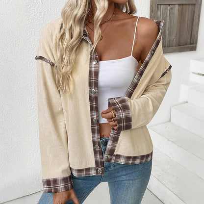 PlaidVelour Heritage Jacket