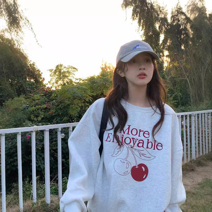 CherryBliss Fleece Top