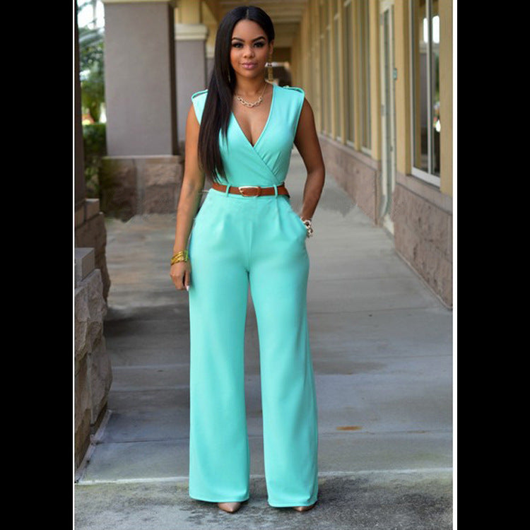 Élan Nova Belted Suit Set