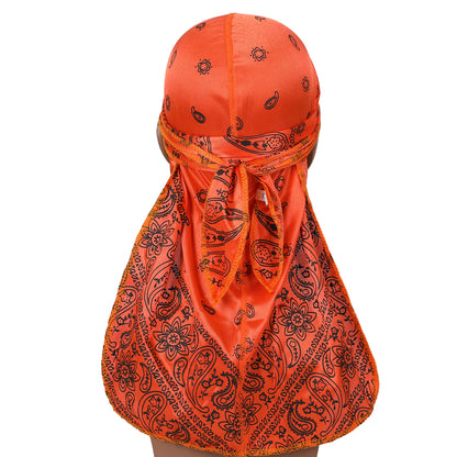 Amoeba simulation silk long tail pirate hat