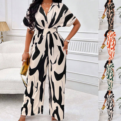 Maelira DriftPrint Jumpsuit