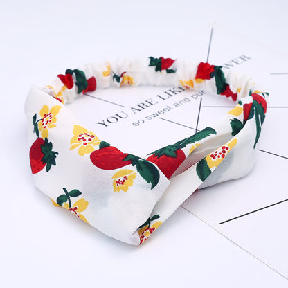 Chiffon silk headband ladies headband