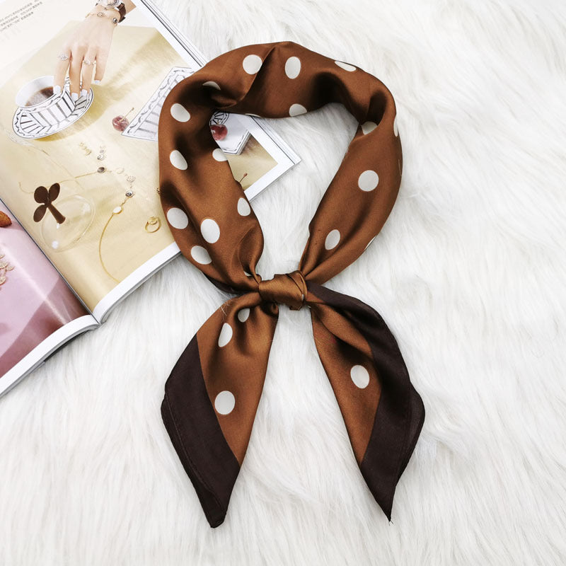 The New Scarf Professional Small Scarf Headband Silk