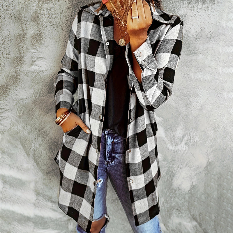 Harvest Plaid Button-Up Shirt