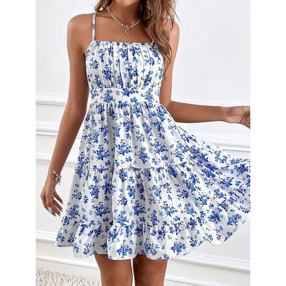 BloomMuse Smocked Mini Dress