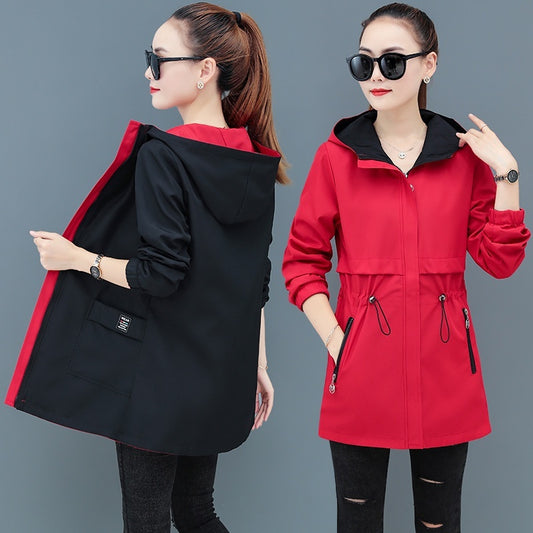 ReversaChic Mid-Length Trench