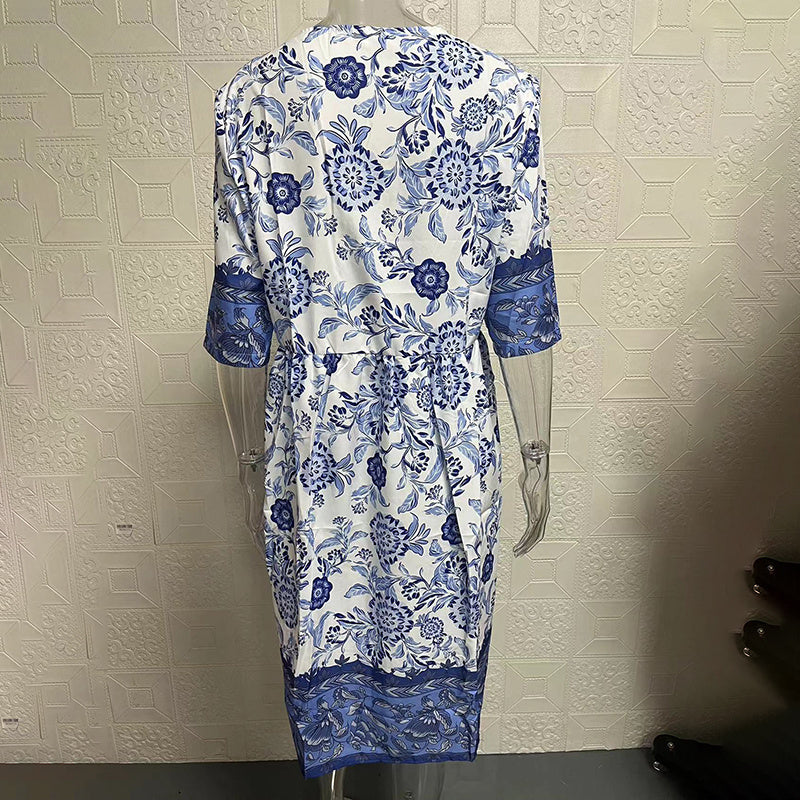 Meadow Grace Plus Floral Dress