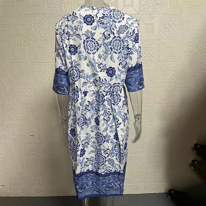 Meadow Grace Plus Floral Dress
