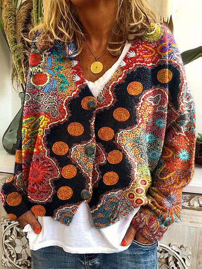 Ember Drape V-Neck Cardigan