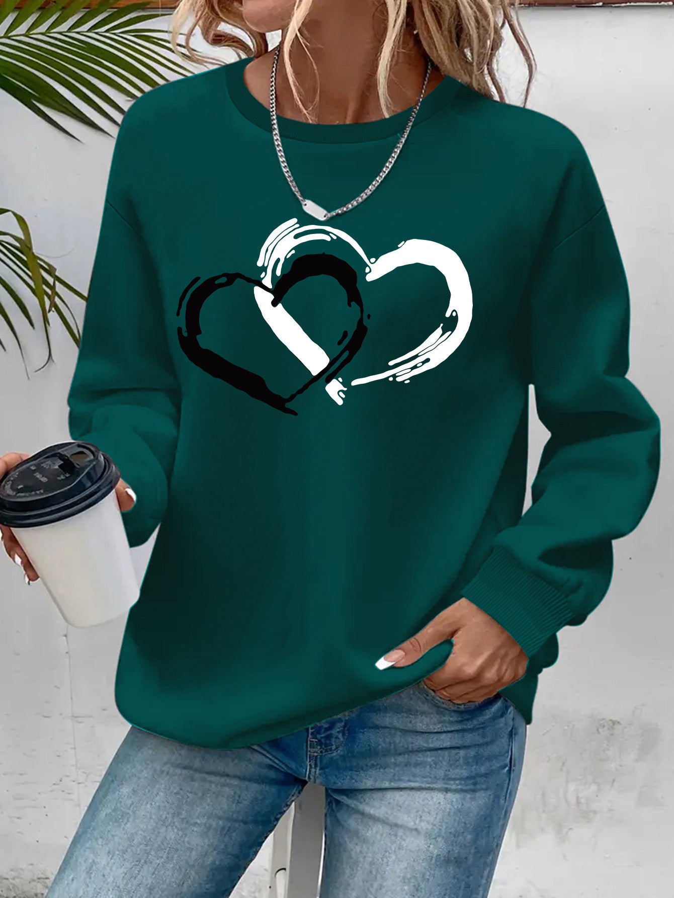 SweetHeart Charm Sweatshirt