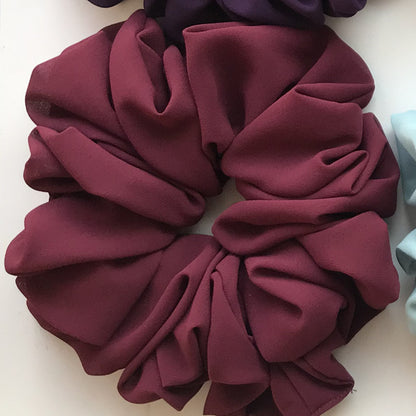 Big Head Bouquet Chiffon Large Intestine Ring Hair Ring