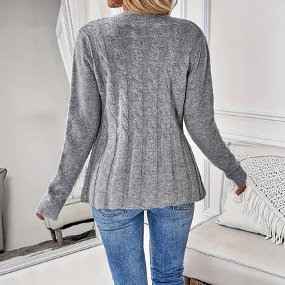 SnugSerene Cable Luxe Cardigan