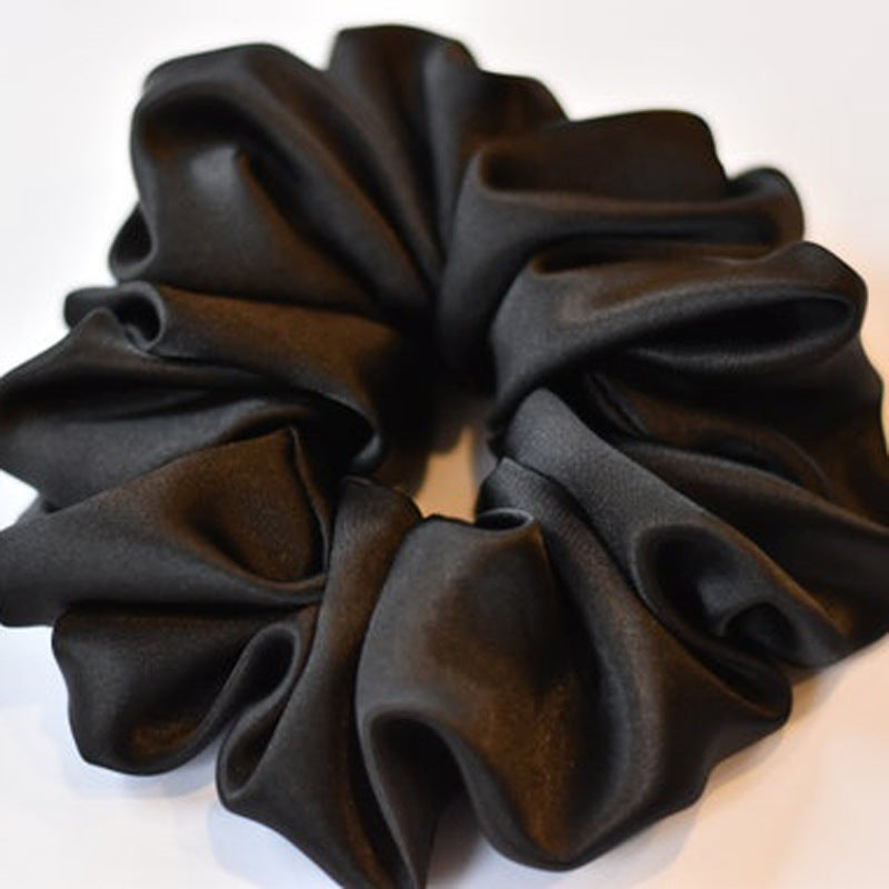 Simple Artificial Silk Hair Band Elastic Smooth